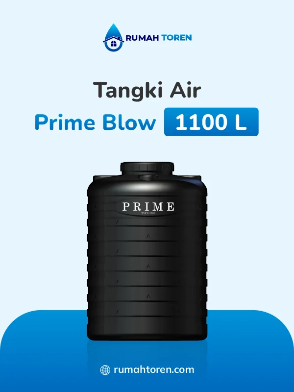 1. Tandon Air Prime Blow 1100 Liter Hitam