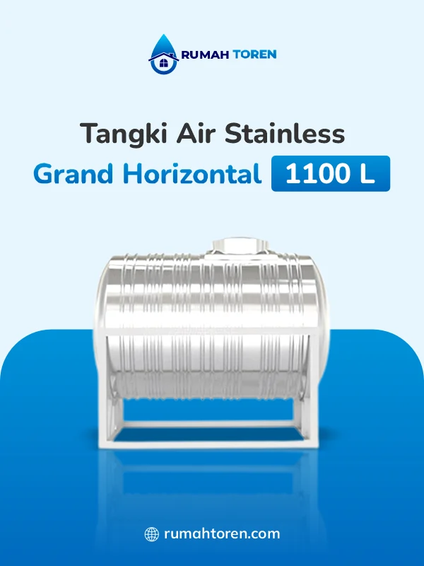 10. Tandon Air Stainless Horizontal Grand 1100 Liter