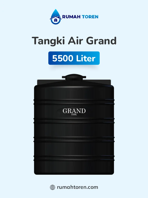 6. Tandon Merk Grand 5500 Liter