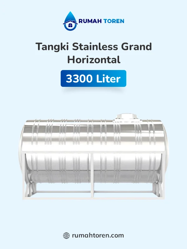 9. Toren Air Stainless Grand Horizontal 3300 Liter