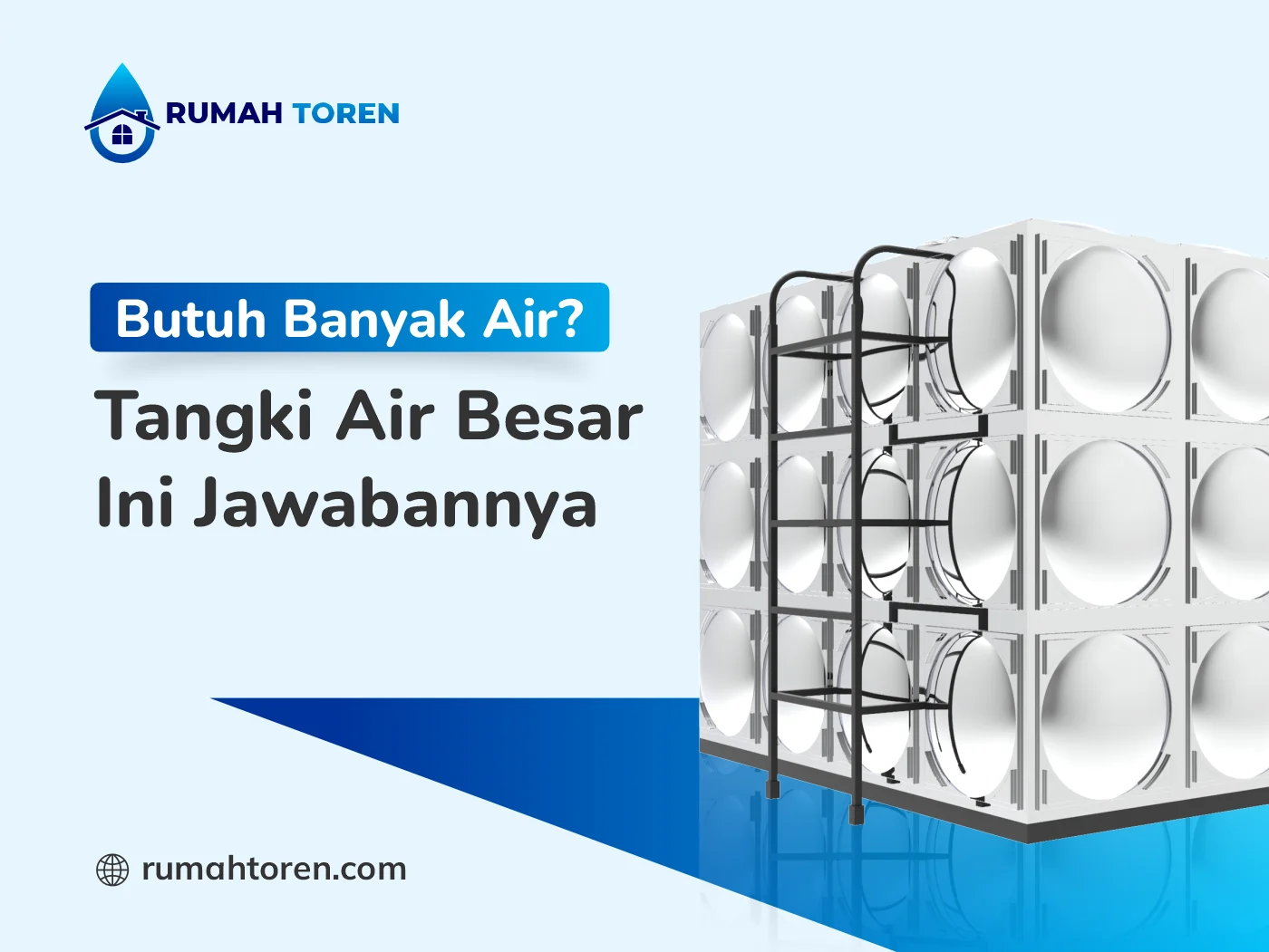 Butuh Banyak Air Tangki Air Besar Ini Jawabannya