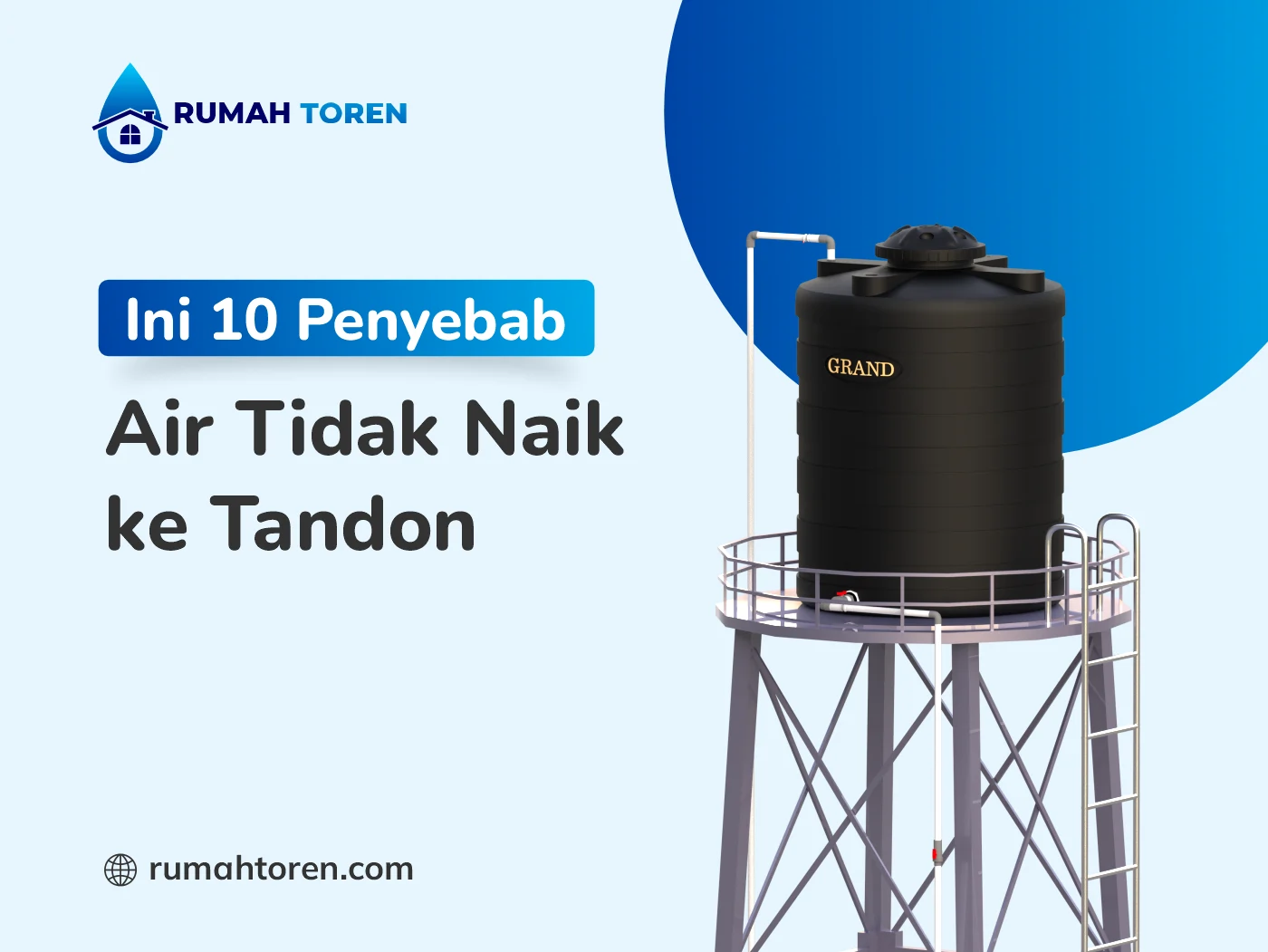 Ini 10 Penyebab Air Tidak Naik Ke Tandon