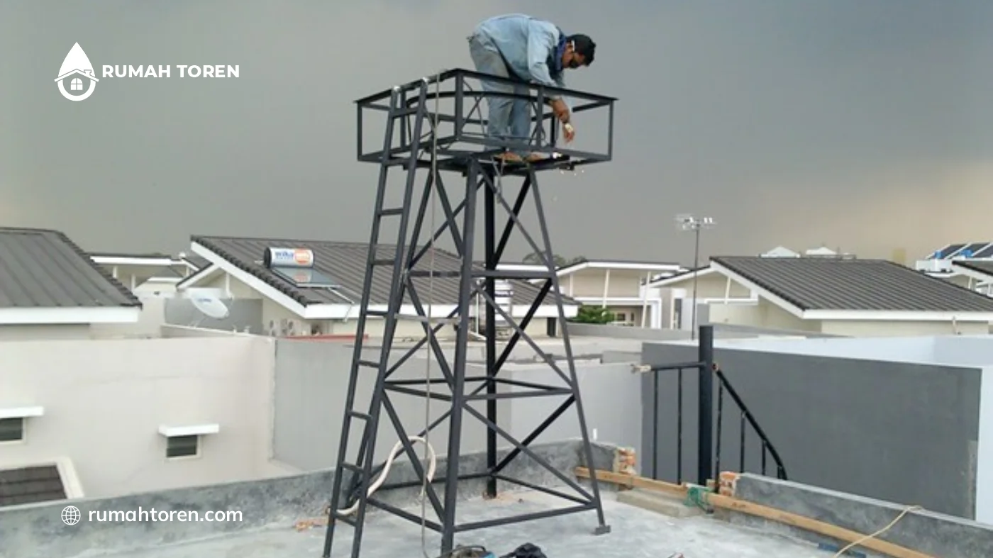 Konsep Desain Menara Tandon yang Modern dan Elegan