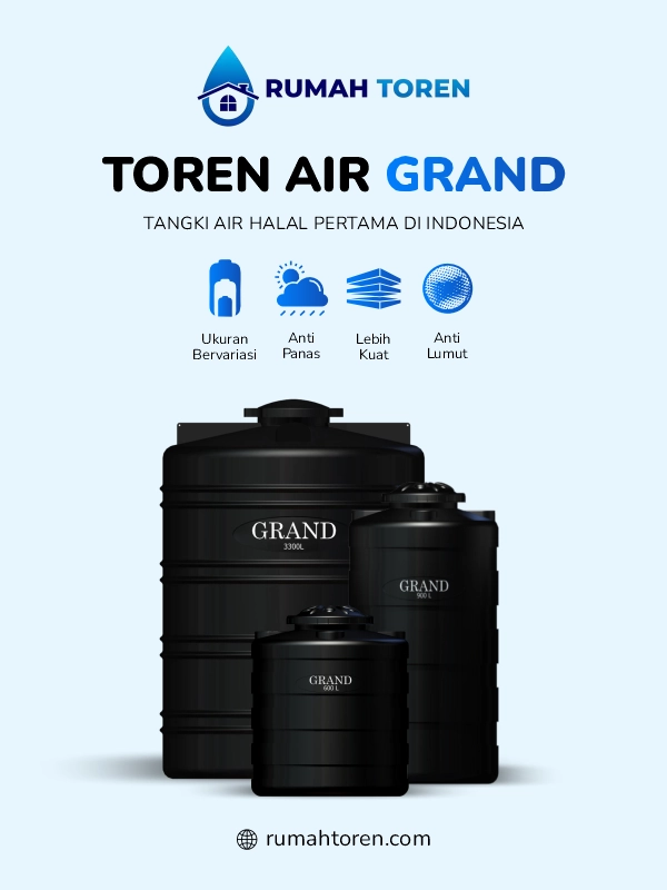 Rekomendasi Toren Air Untuk Berbagai Kebutuhan