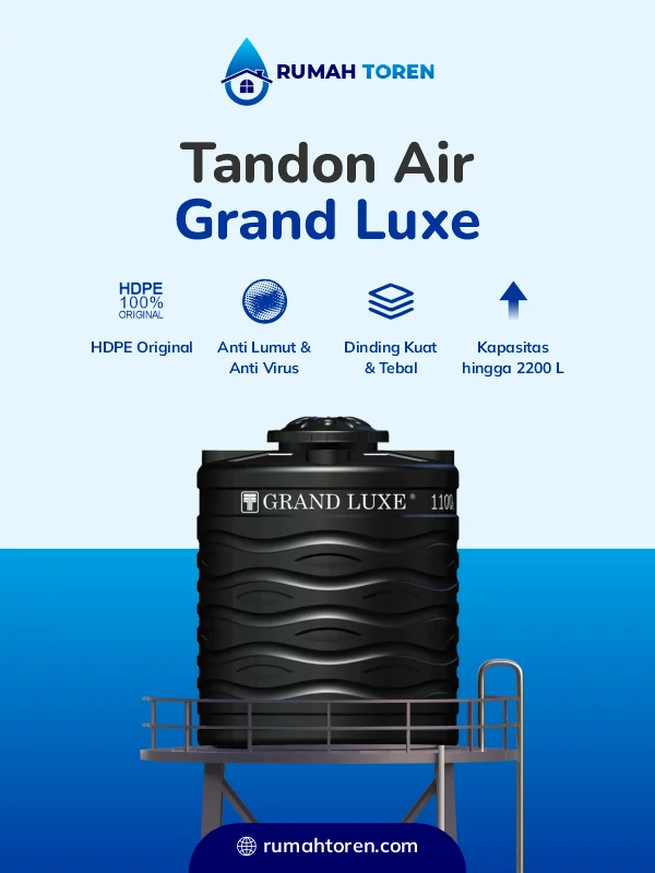 Toren Air Grand Luxe, Penempatan Air Bersih Berkualitas