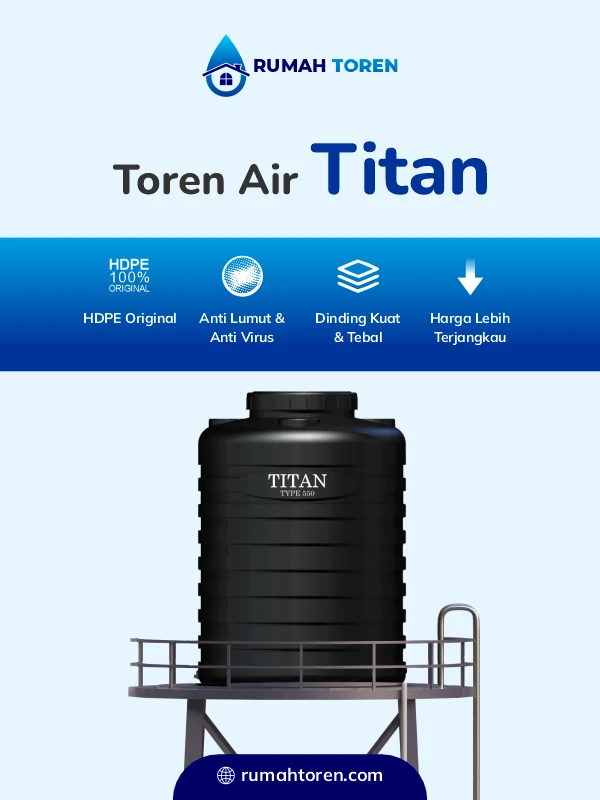 Toren Air Harga Murah, Untuk Berbagai Kebutuhan