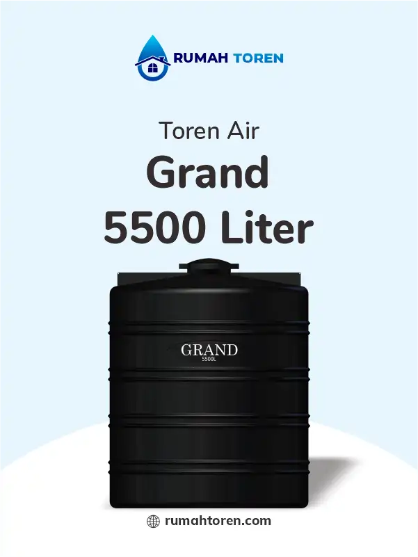 1. Toren Air Grand Ukuran 5500 Liter 