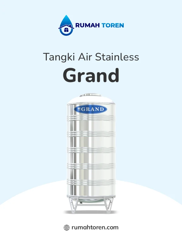 1. Toren Air Stainless Vertikal Grand 2000 Liter