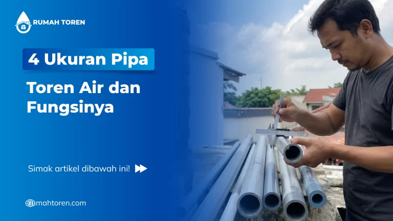 4 Ukuran Pipa Toren Air dan Fungsinya