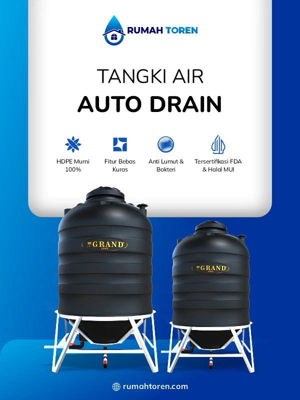 Rekomendasi Produk Penampungan Air Bebas Kuras