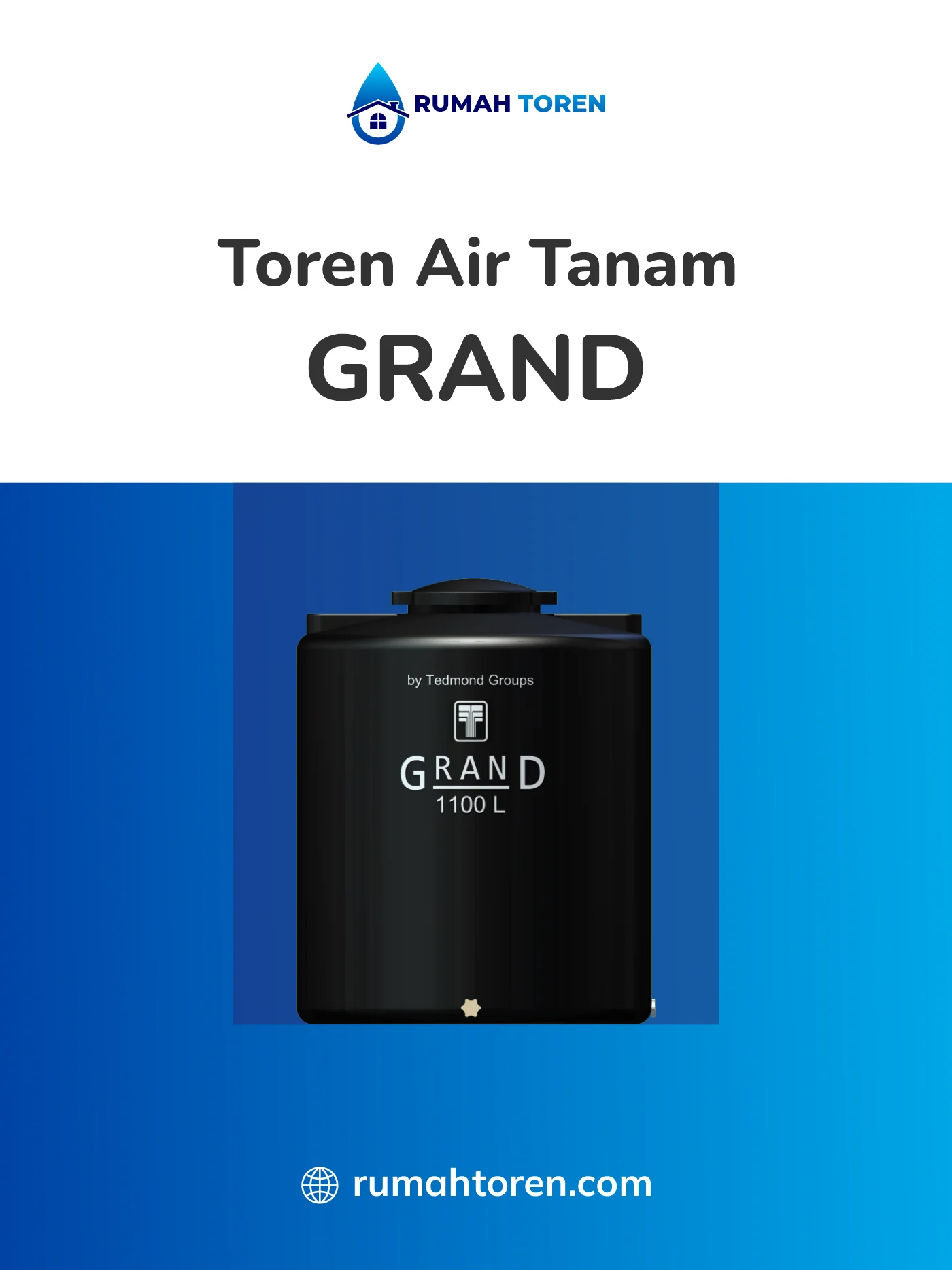 Rekomendasi Toren Air Bawah Tanah Sekitar 1000 Liter 