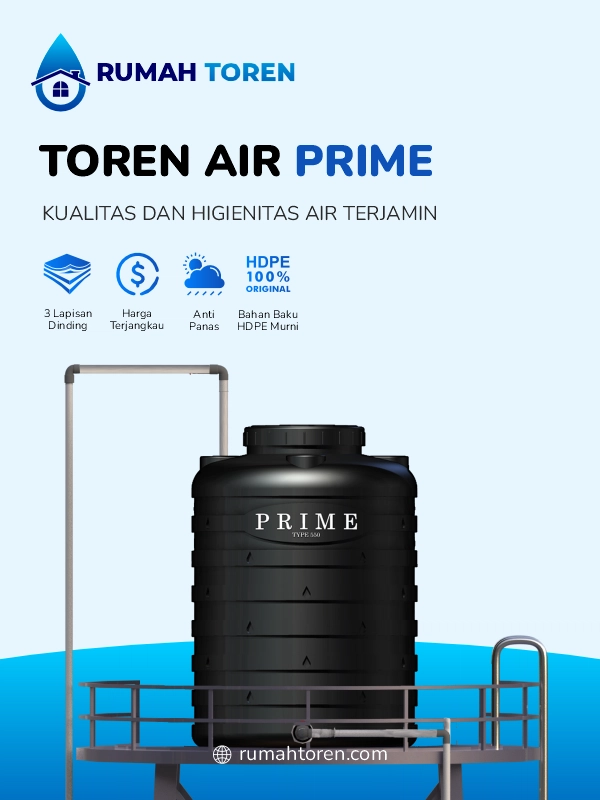 Rekomendasi Toren Air dengan Harga Terjangkau Toren Air Prime