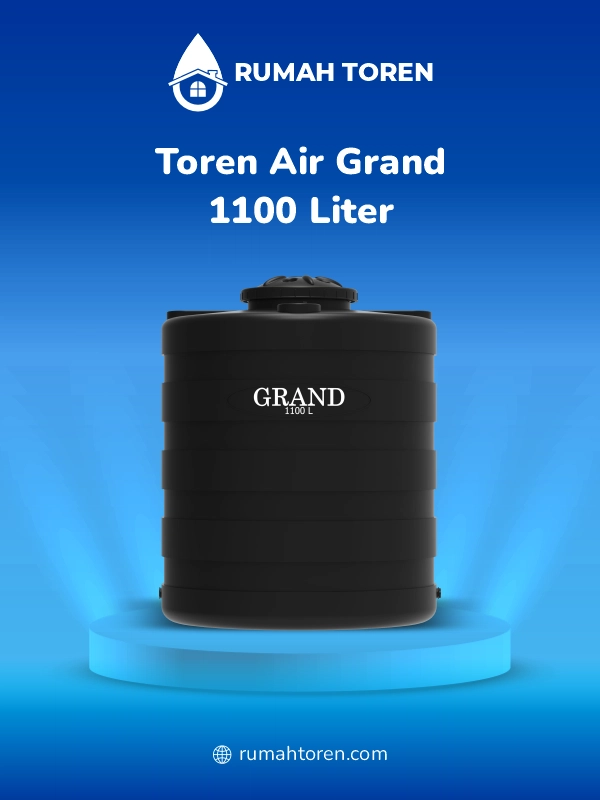 3. Toren Air Merk Grand 1100 Liter 