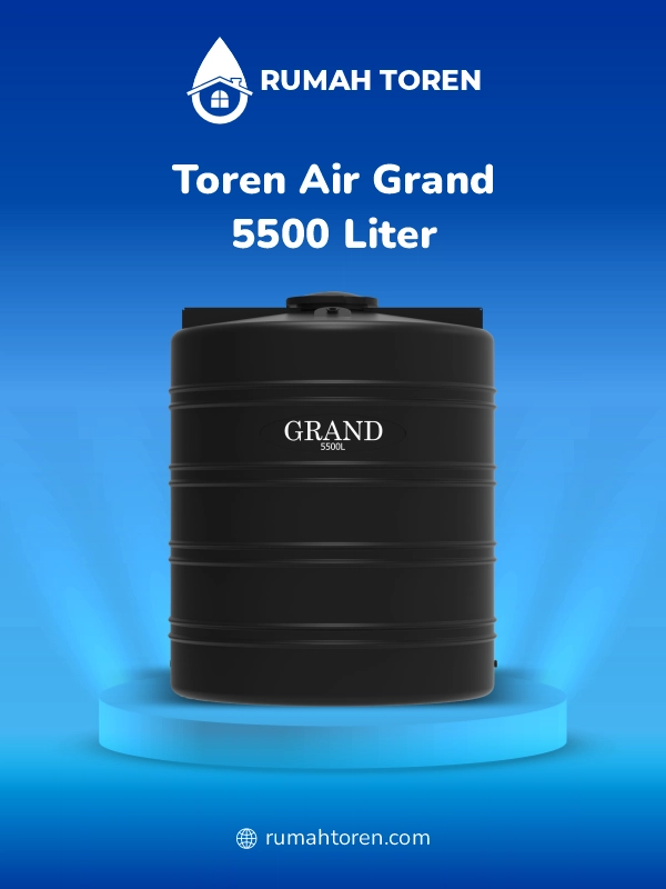 6. Tempat Penampungan Air Grand 5500 Liter