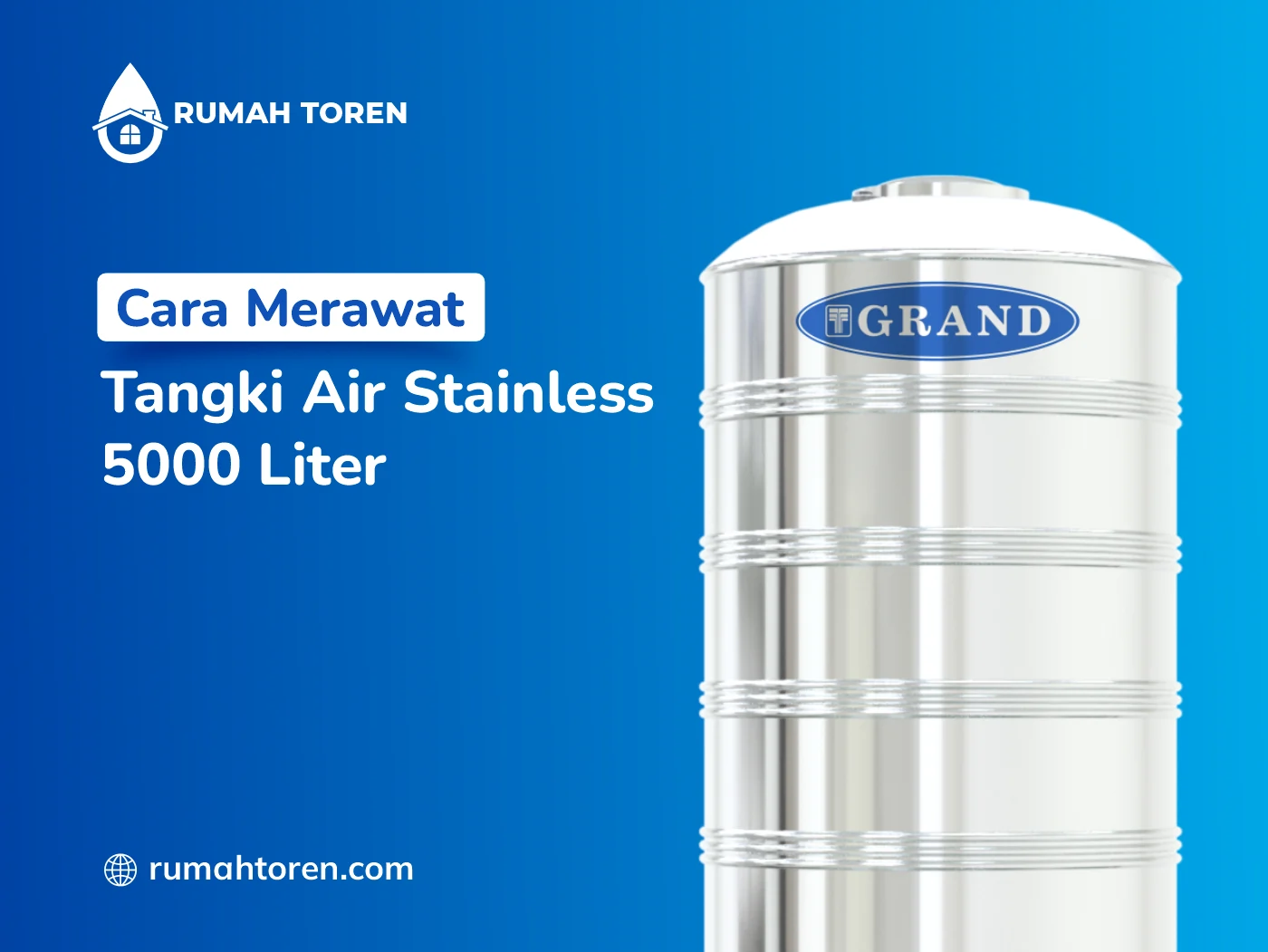 Cara Merawat Tangki Air Stainless 5000 Liter