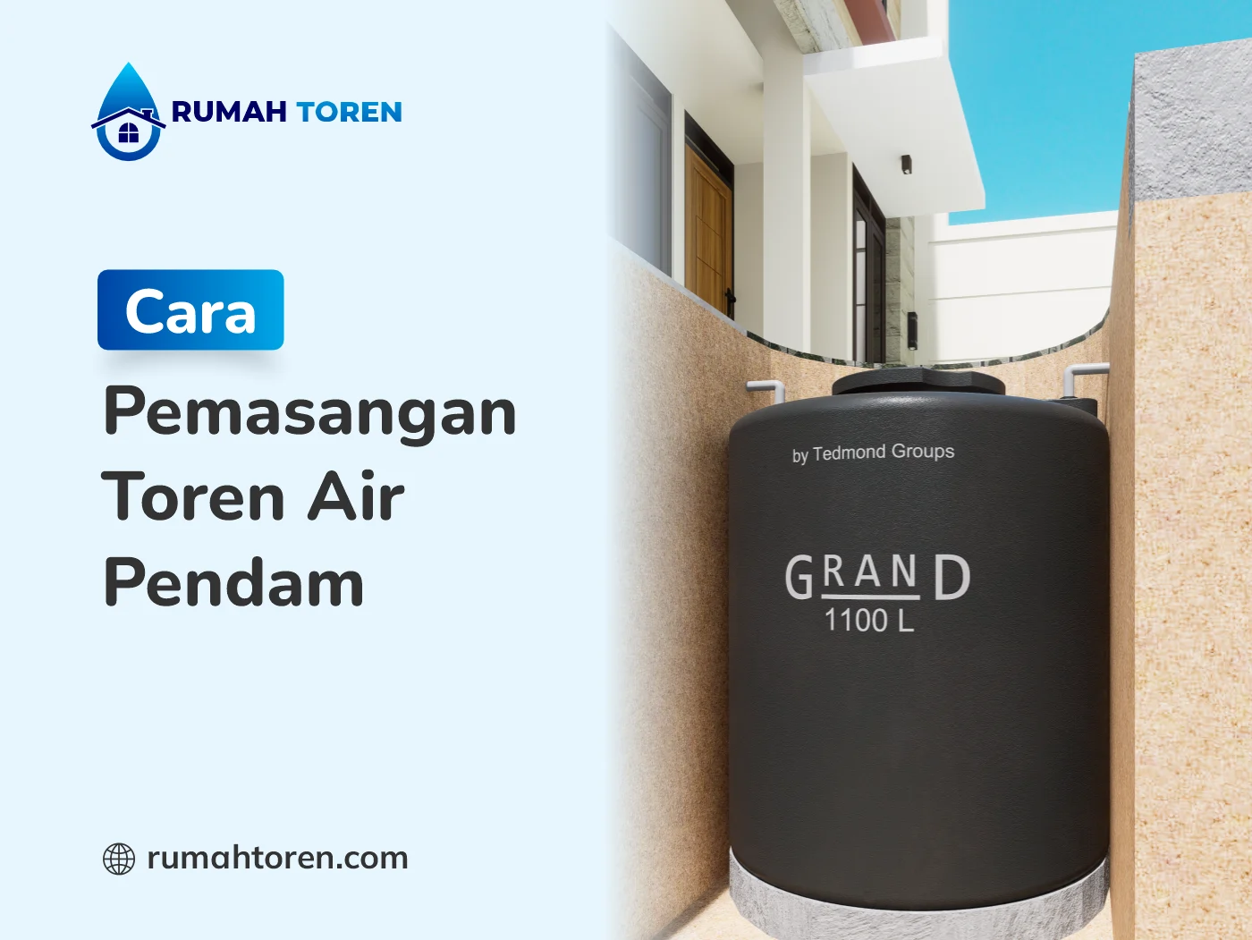 Cara Pemasangan Toren Air Pendam