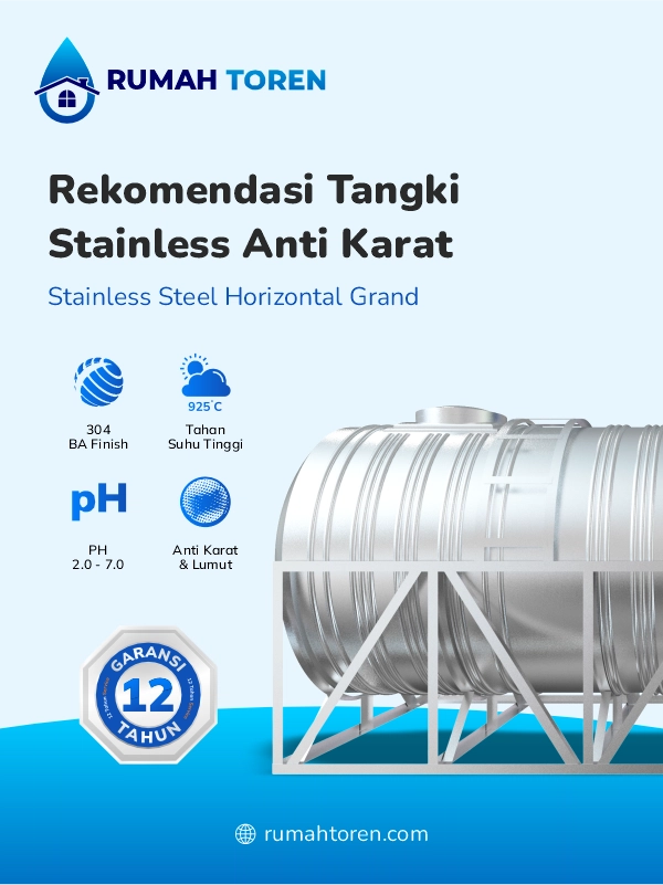 Rekomendasi Tangki Stainless Anti Karat