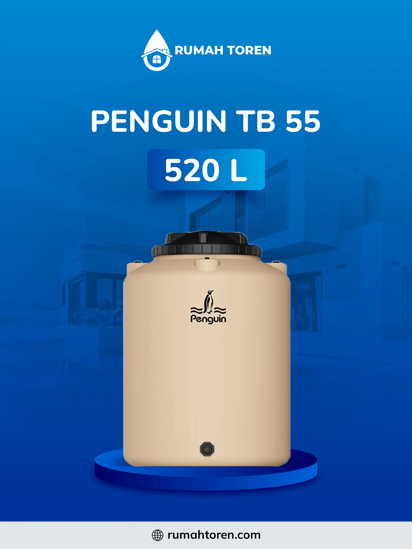 5. Tempat Penampungan Air Merk Penguin TB 55