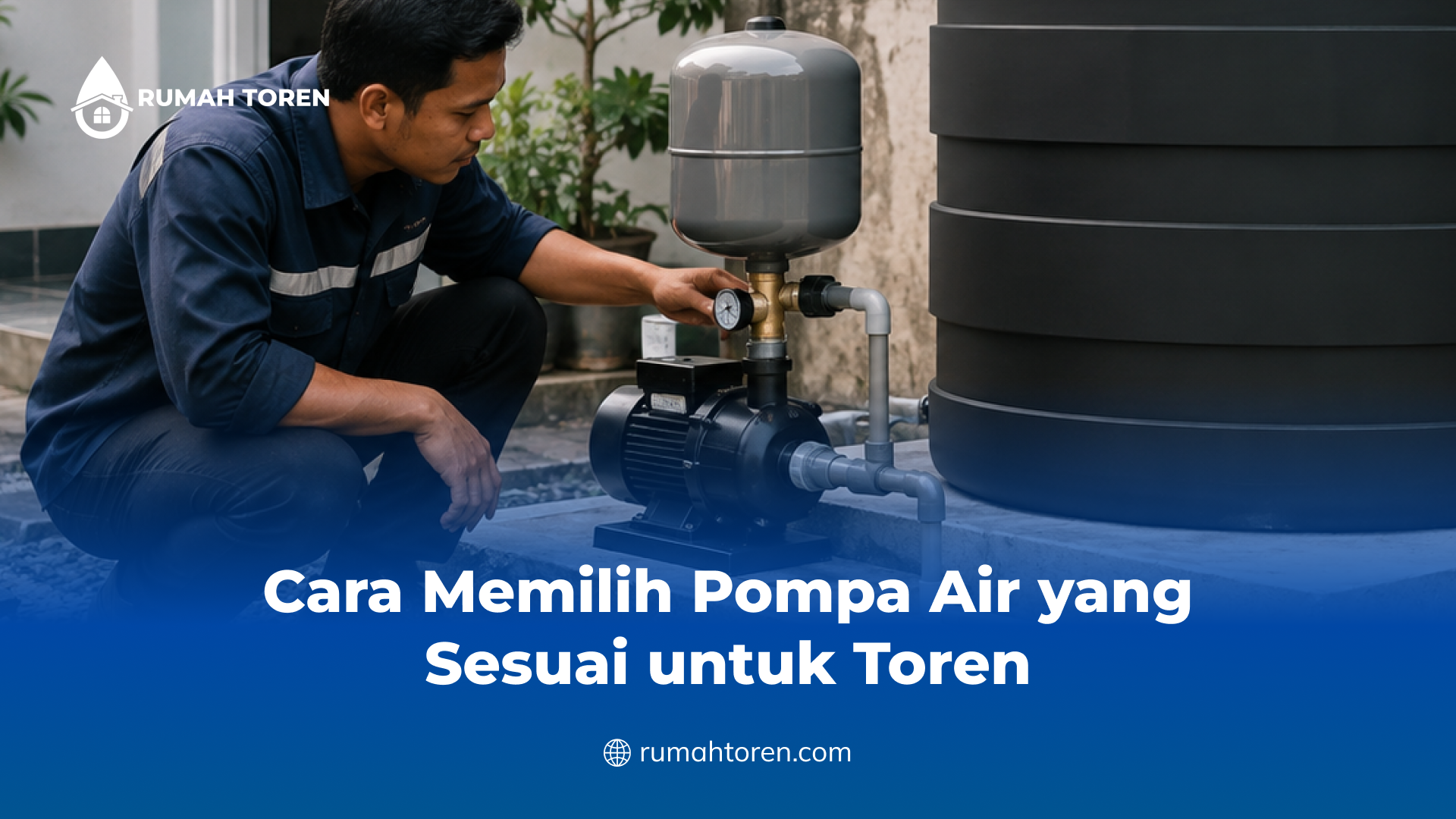 Cara Memilih Pompa Air yang Sesuai untuk Toren Air