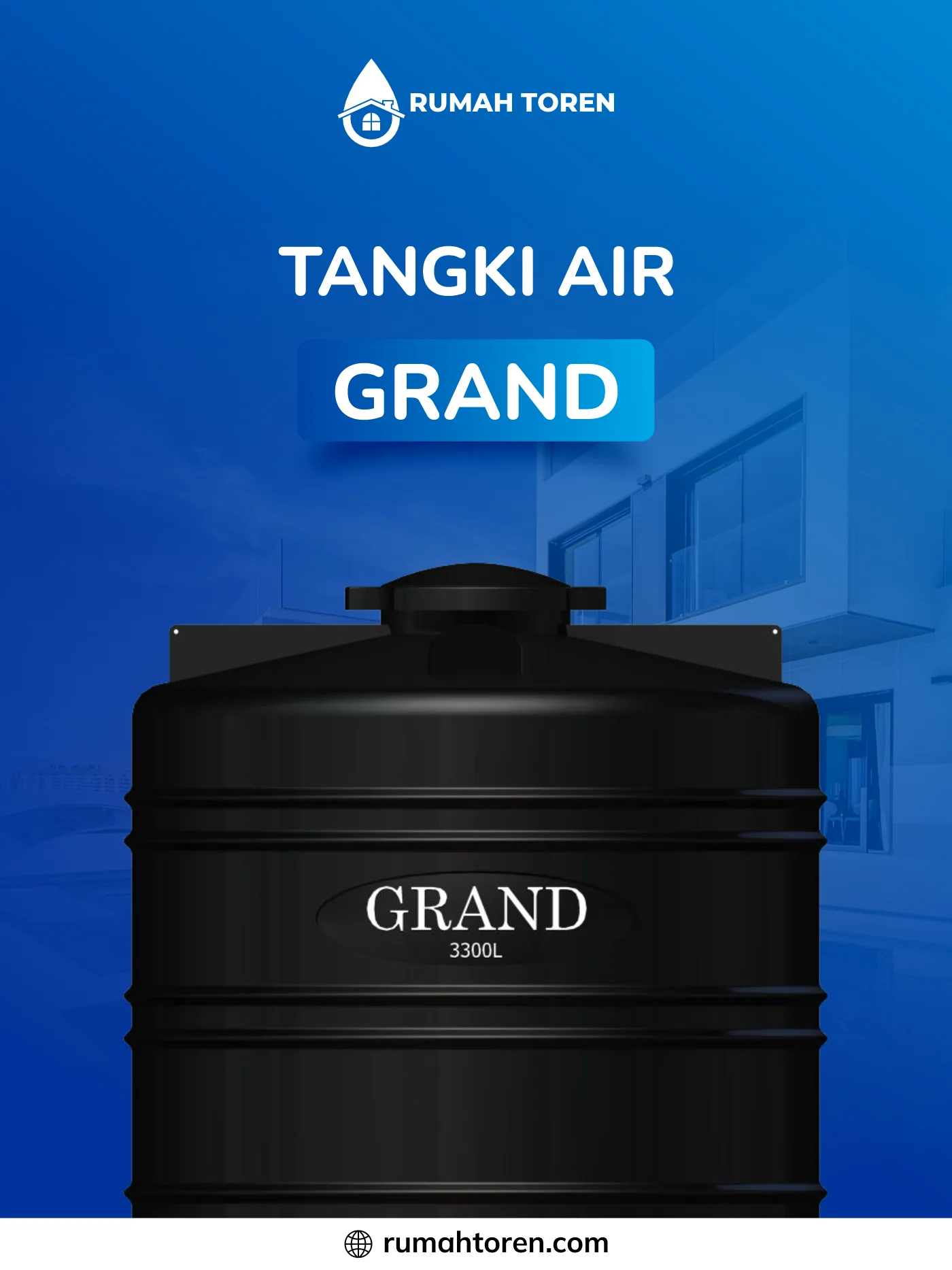 Rekomendasi Toren Air Anti Lumut, Mudah Perawatannya