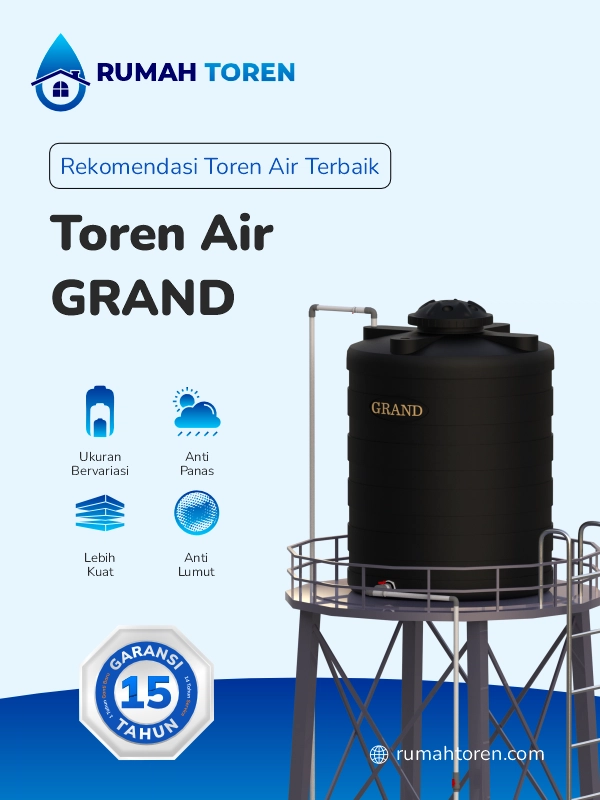 Rekomendasi Toren Air yang Tahan Lama dan Berkualitas Tinggi 