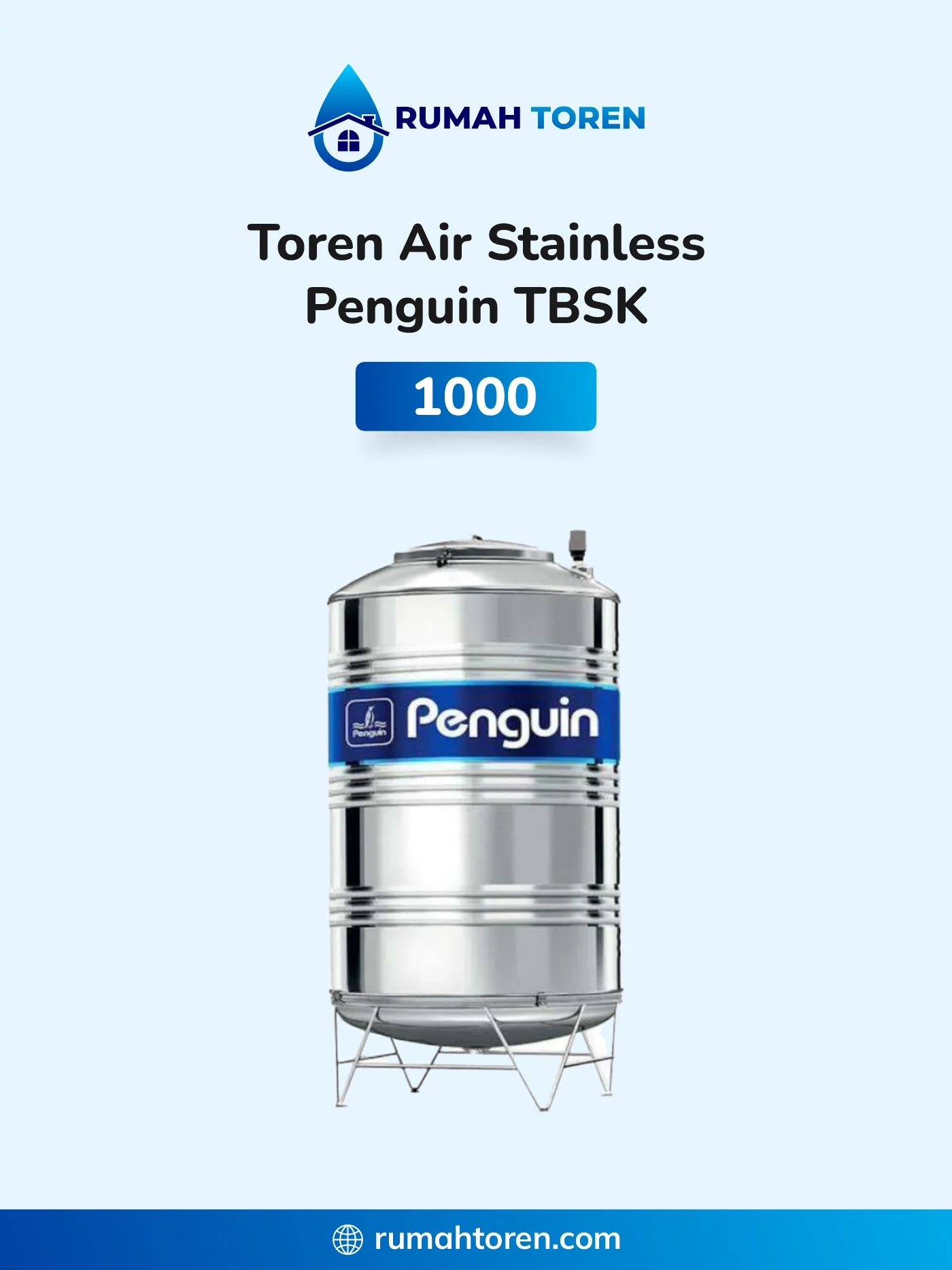 5. Toren Stainless Vertikal Merk Penguin TBSK 1000