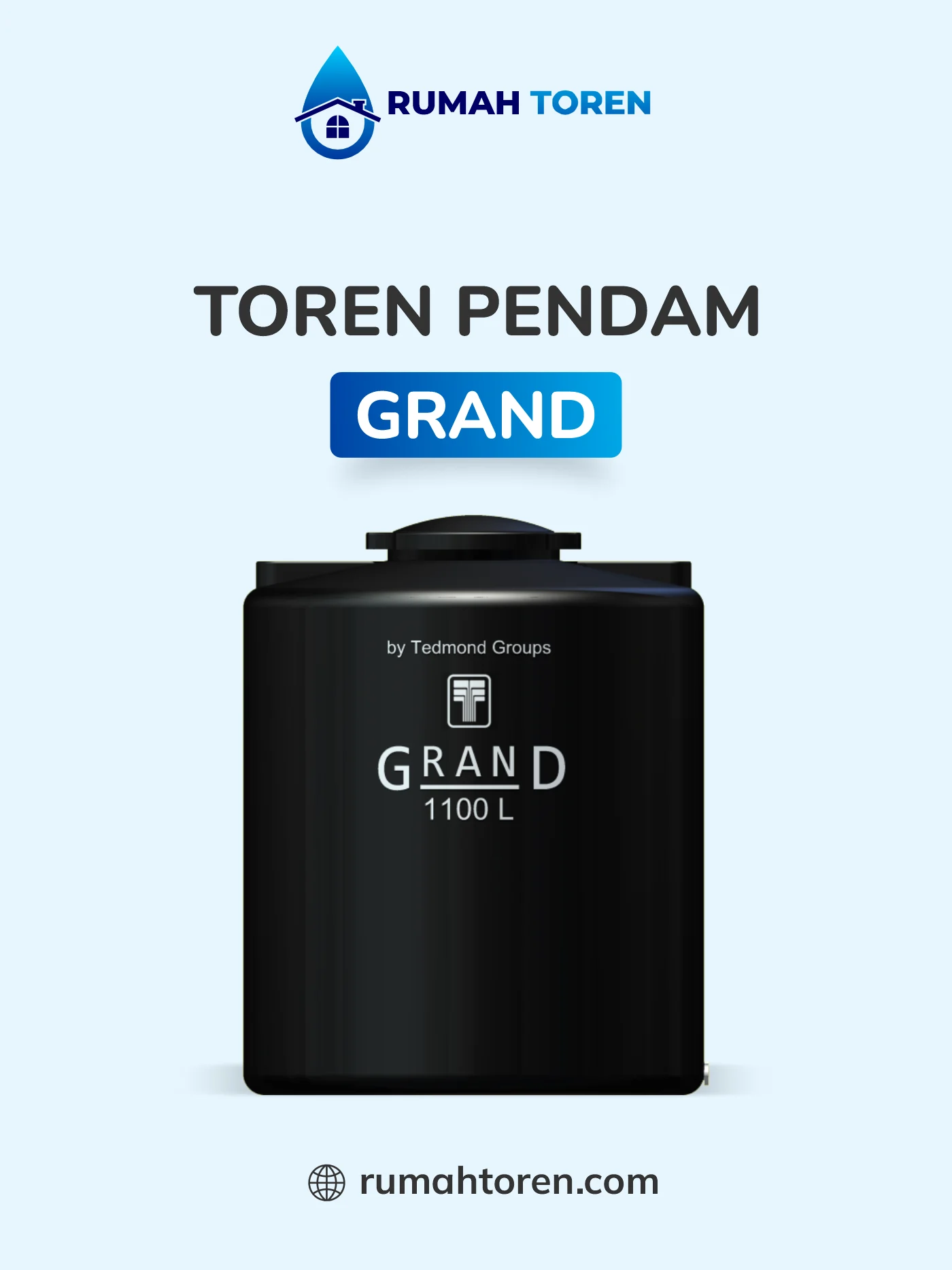 1. Rekomendasi Merk Toren Pendam Grand