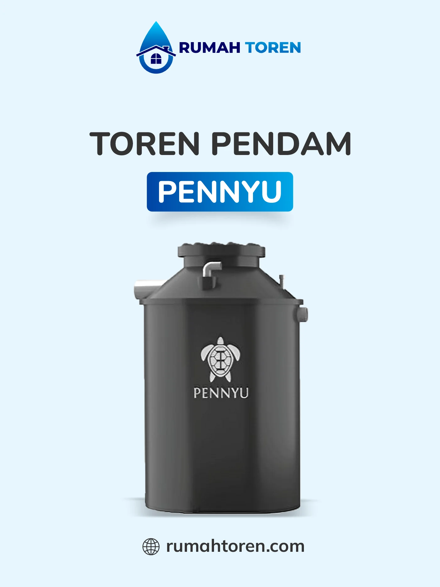 2. Toren Air Jenis Pendam Merk Pennyu
