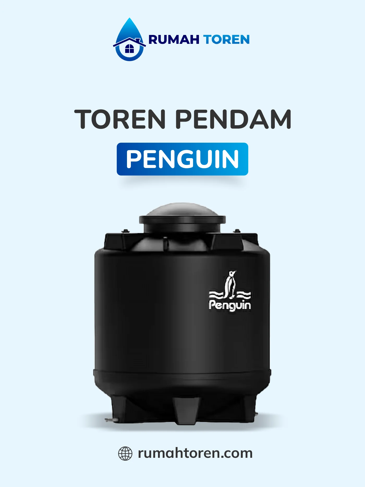 3. Toren Air Pendam Merk Penguin