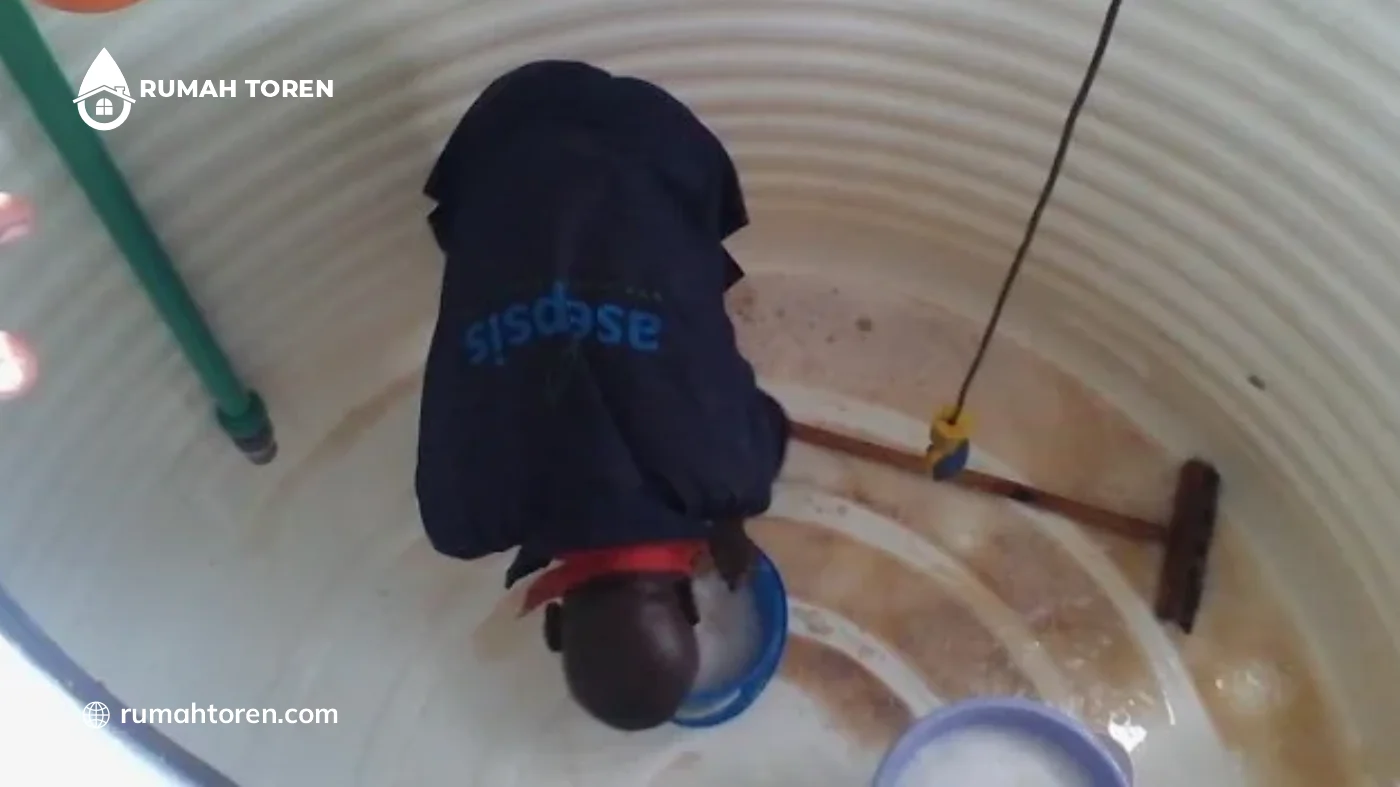 Cara Membersihkan Toren Roto