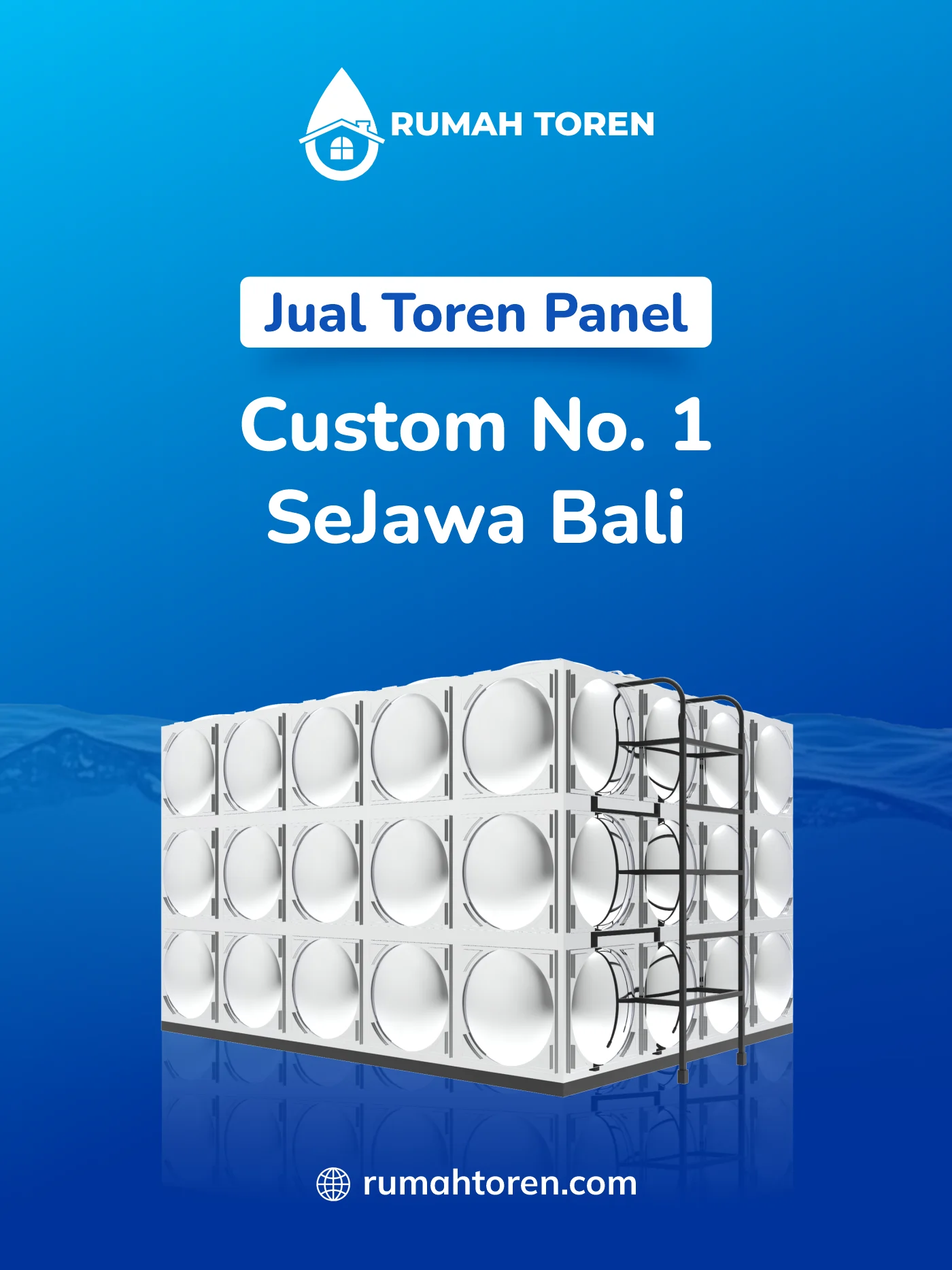 Jual Toren Panel Custom