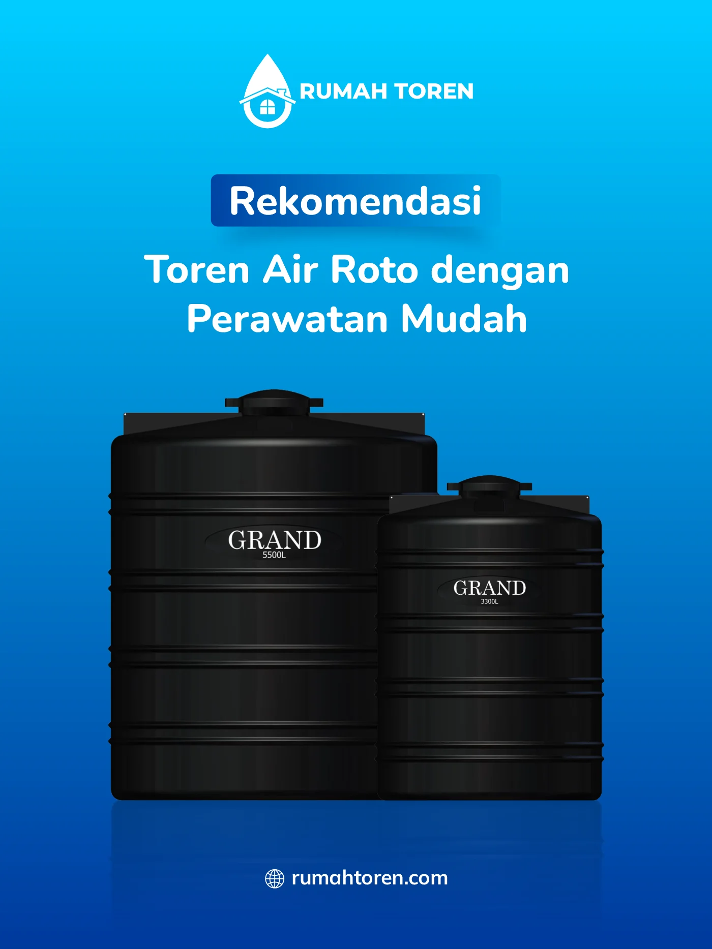 Rekomendasi Toren Air Roto dengan Perawatan Mudah