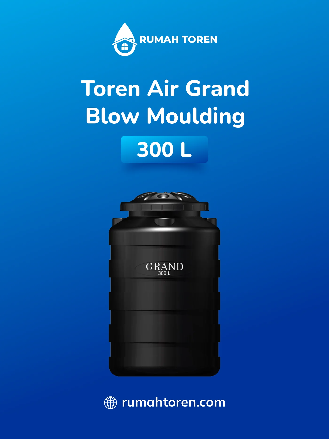 1. Toren Air Grand Blow Moulding 300 Liter