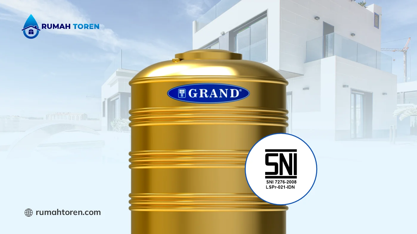 Kenapa Toren Air Standar SNI Sangat Direkomendasikan 