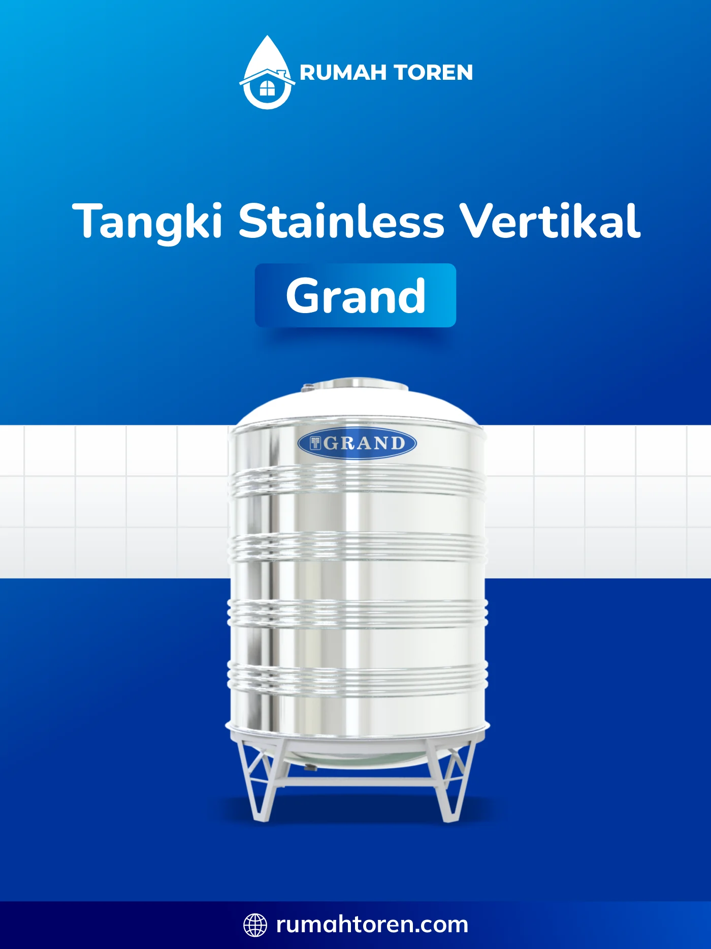 1. Toren Air Stainless Vertikal Grand