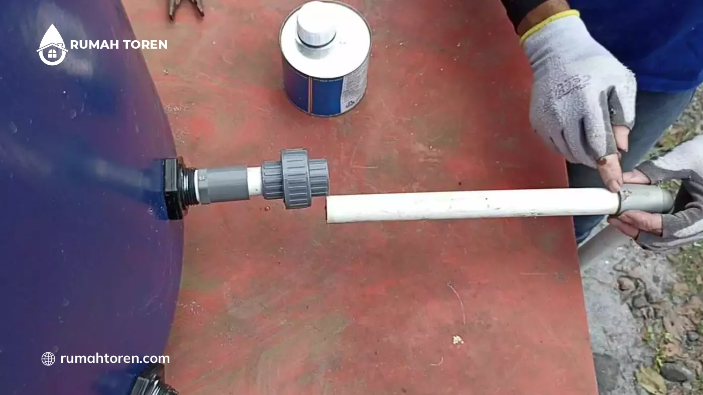Cara Mudah Memasang Pipa Toren Air yang Benar