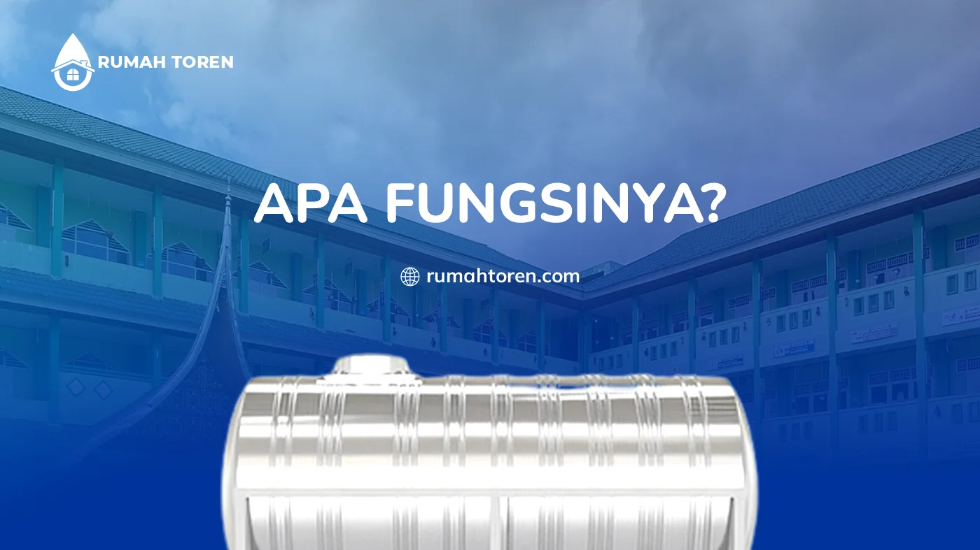 Fungsi Toren Air untuk Pesantren
