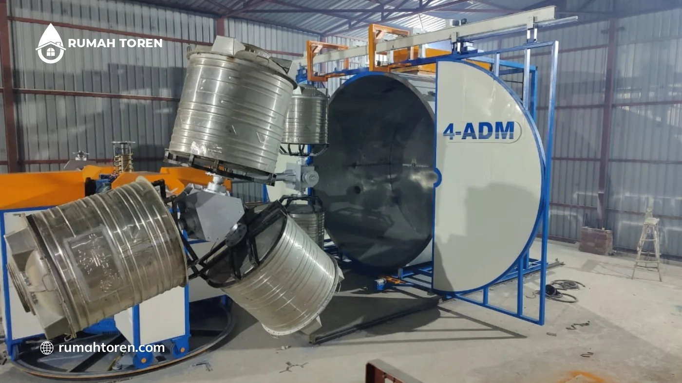 Proses Produksi Toren Air Roto yang Menjamin Kualitas
