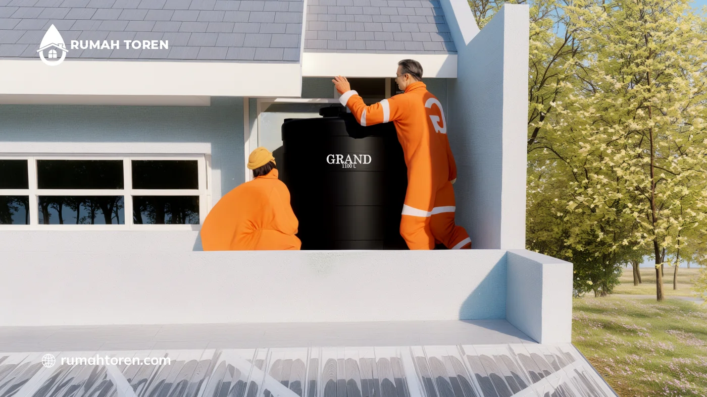 Tips Pasang Toren agar Aliran Lancar