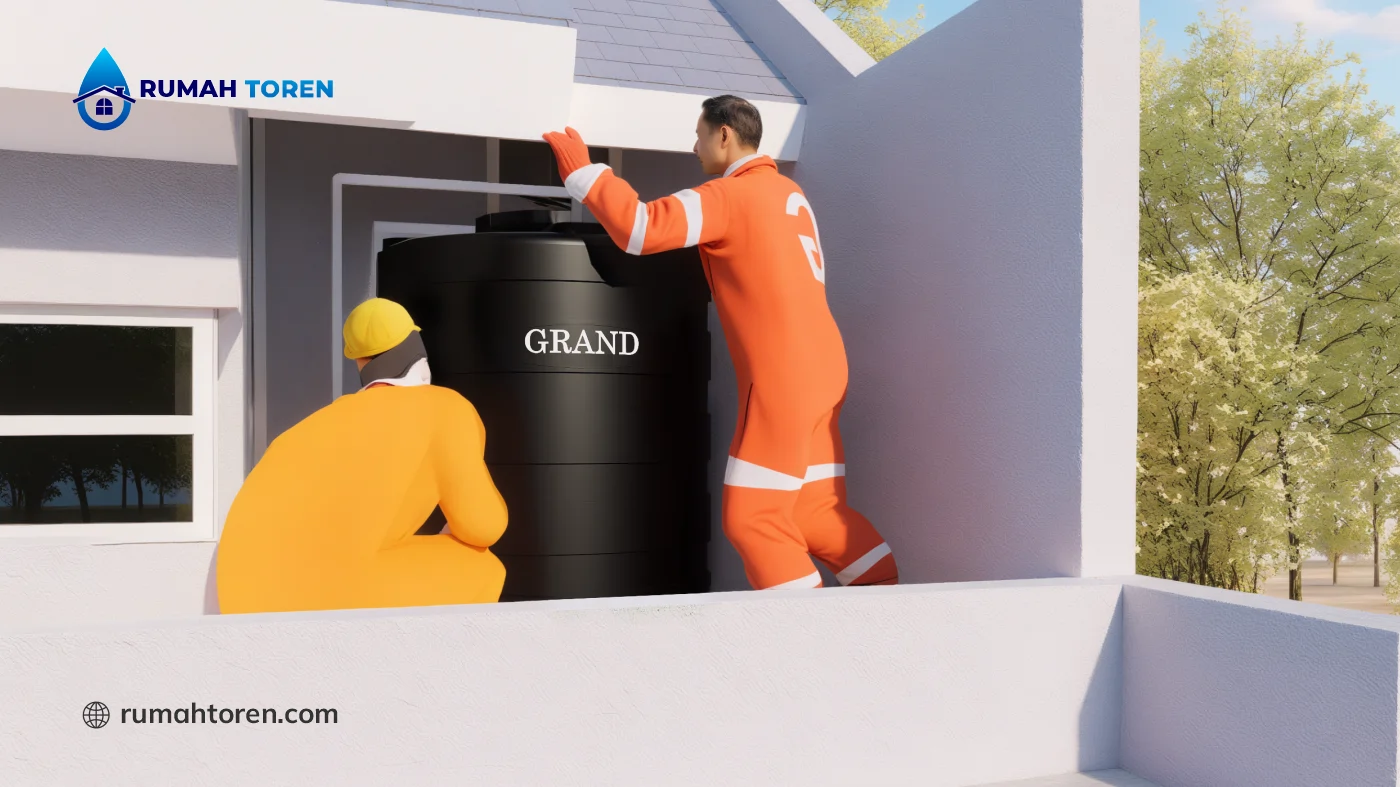 Berbagai Tips Memasang Toren 250 liter Compact yang Aman