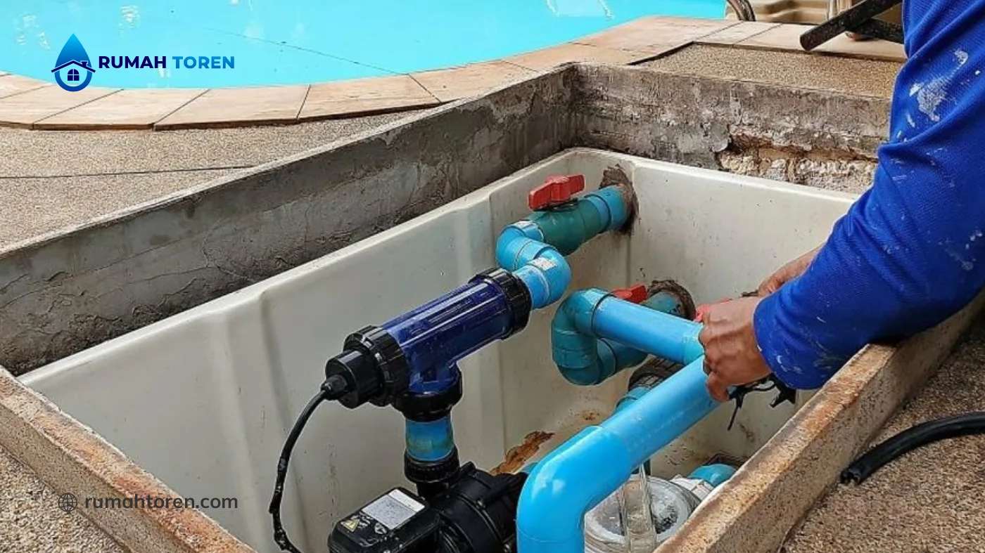 Cara Mudah Pemasangan Pompa Pendorong Air dari Toren Otomatis