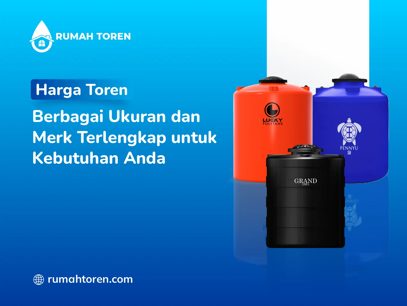 Harga Toren Berbagai Ukuran Dan Merk Terlengkap Untuk Kebutuhan Anda