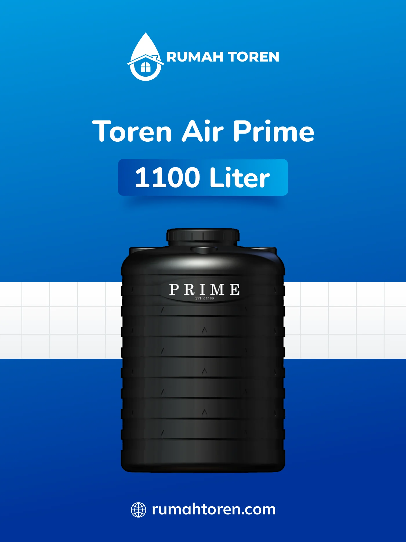 Kisaran Harga Toren Air Prime Blow 1100 Liter