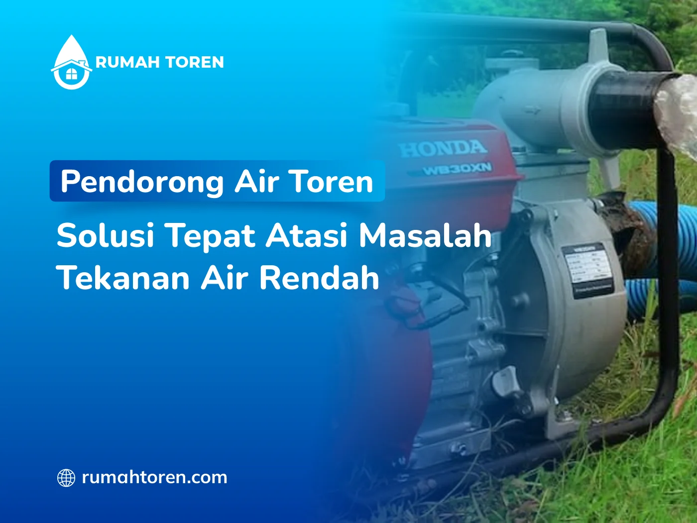 Pendorong Air Toren Solusi Tepat Atasi Masalah Tekanan Air Rendah