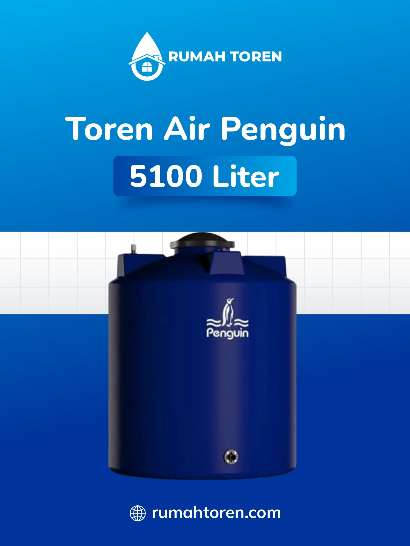 Penguin Toren Air TB 500 5100 Liter