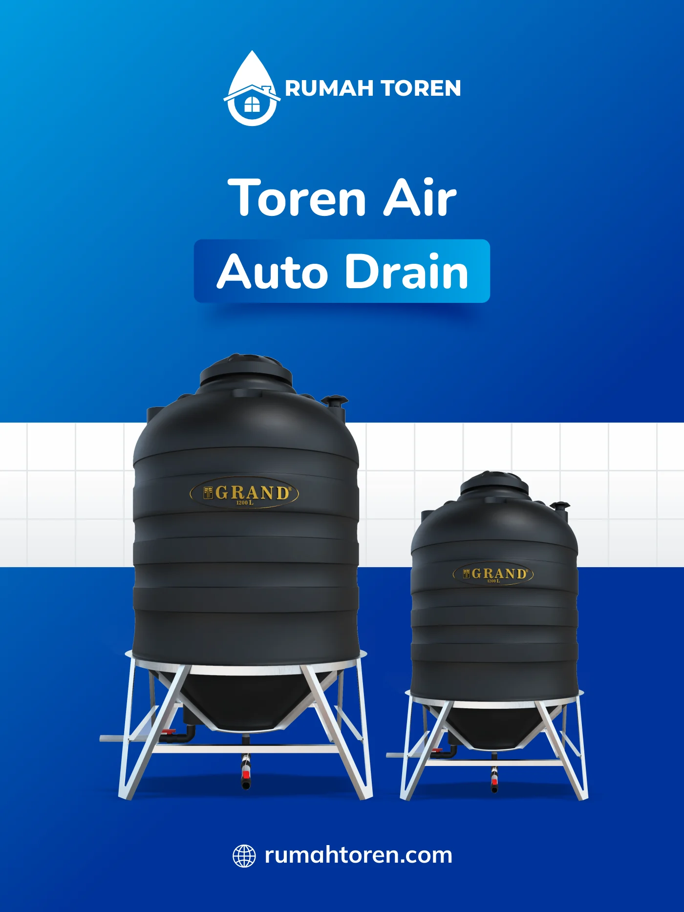 Review Toren Air Auto Drain 1200 Liter