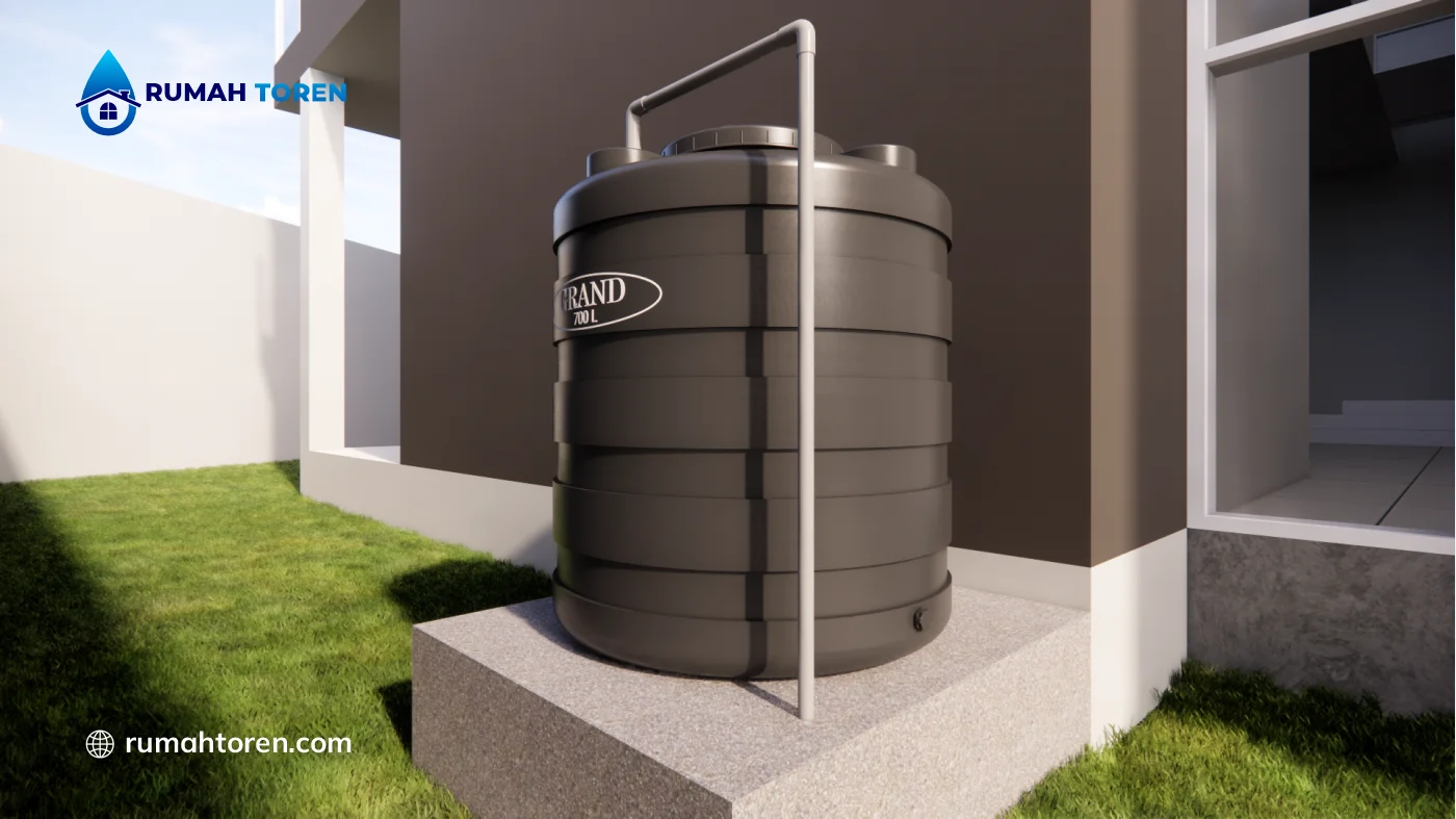 Berbagai Tips Penempatan Toren Air di Rumah yang Tepat