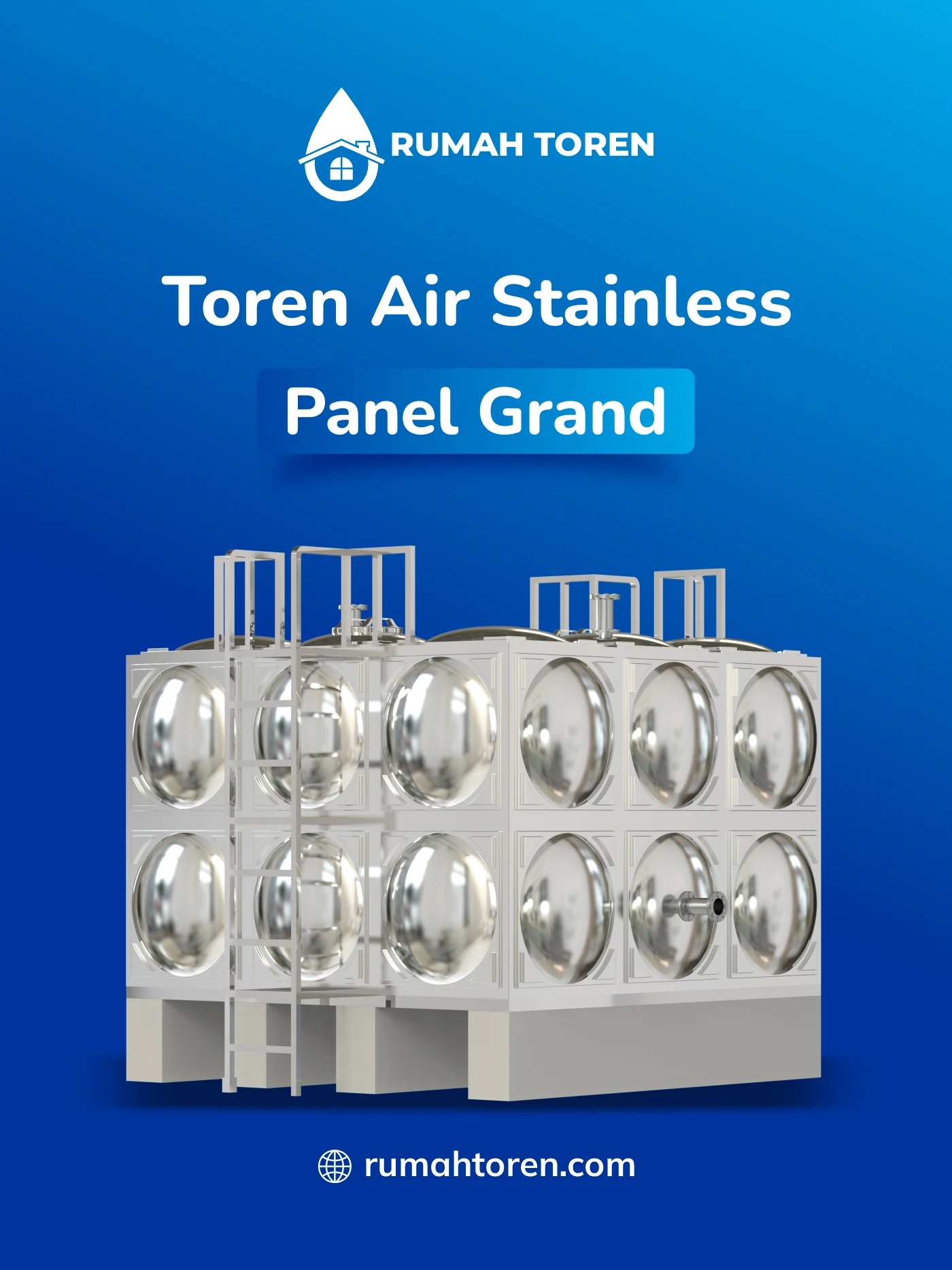 Jual Toren Air Panel Stainless Grand Terdekat