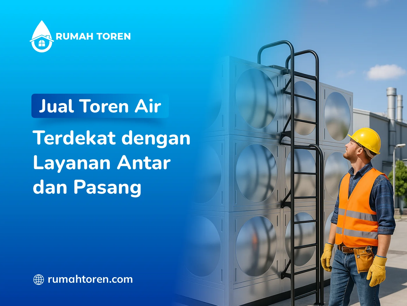 Jual Toren Air Terdekat Dengan Layanan Antar Dan Pasang