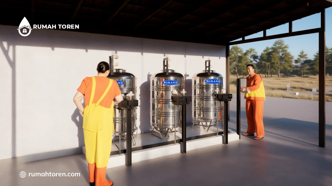 Pentingnya Menggunakan Toren 1500 Liter yang Berkualitas